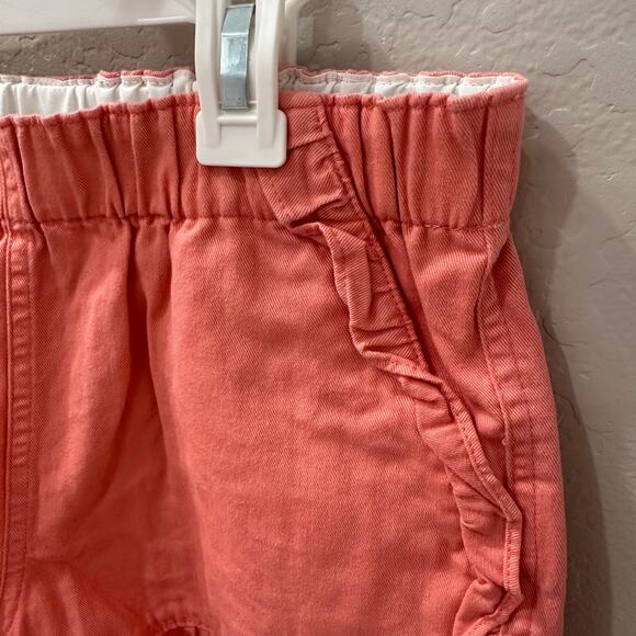 Crewcuts Peach Ruffle Shorts - Picture 2 of 6